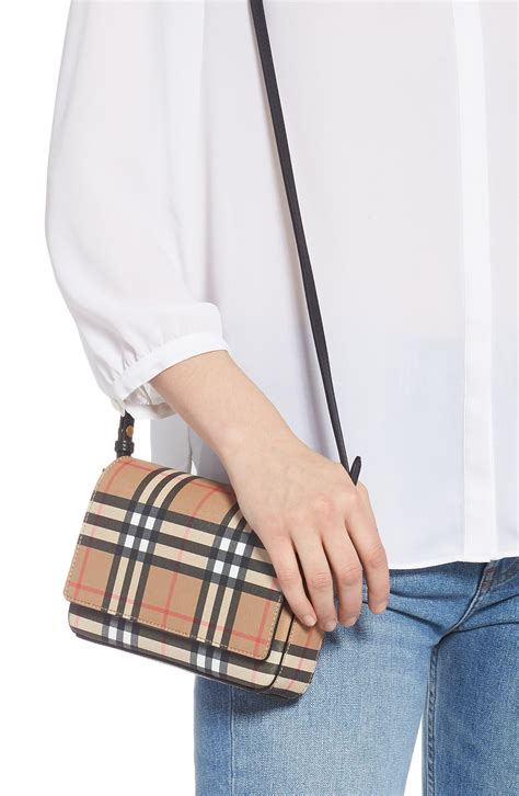 burberry hampshire bag|burberry vintage check crossbody bag.